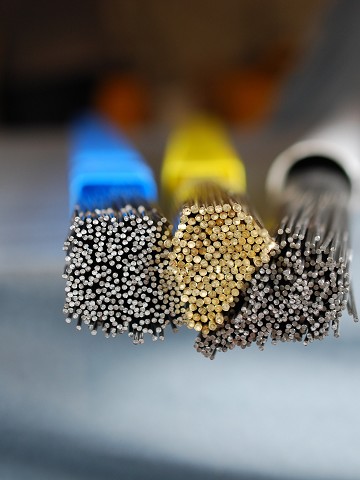 Prodotti consumabili per la saldatura brasatura elettrodi per acciaio al carbonio ed inossidabile